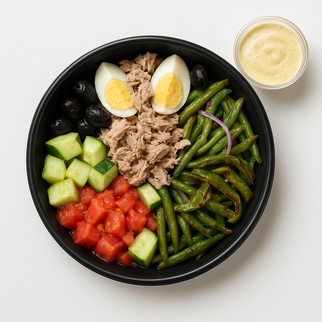 Salade Niçoise gourmande au thon