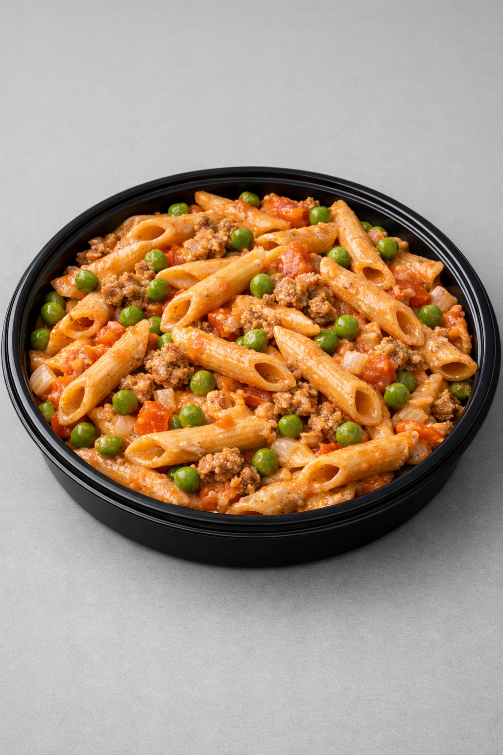 Penne protéinées, haché vegan & sauce rosée skyr (Fit)