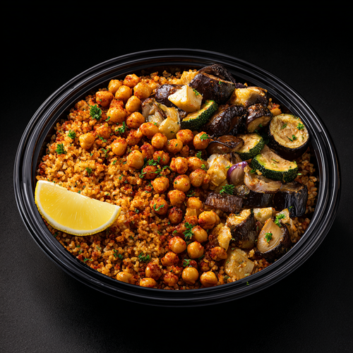 Blé protéiné façon fried rice méditerranéen (Fit)