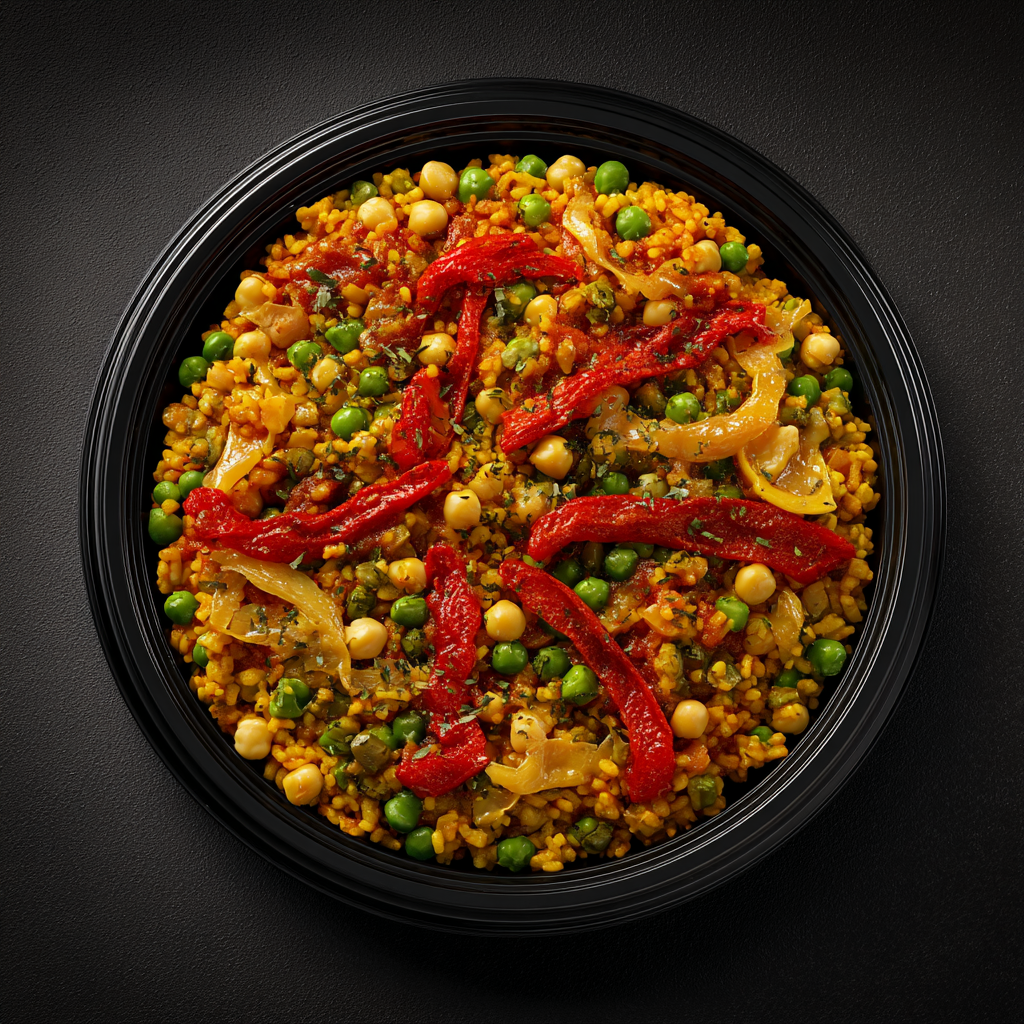 Paella végétarienne protéinée (Fit)